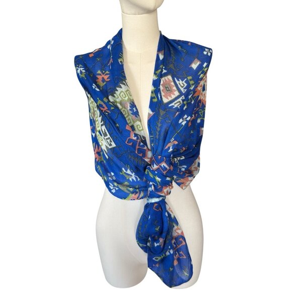 NWT World Market Colorful Nomad Chic Infinity Scarf - Picture 3 of 7